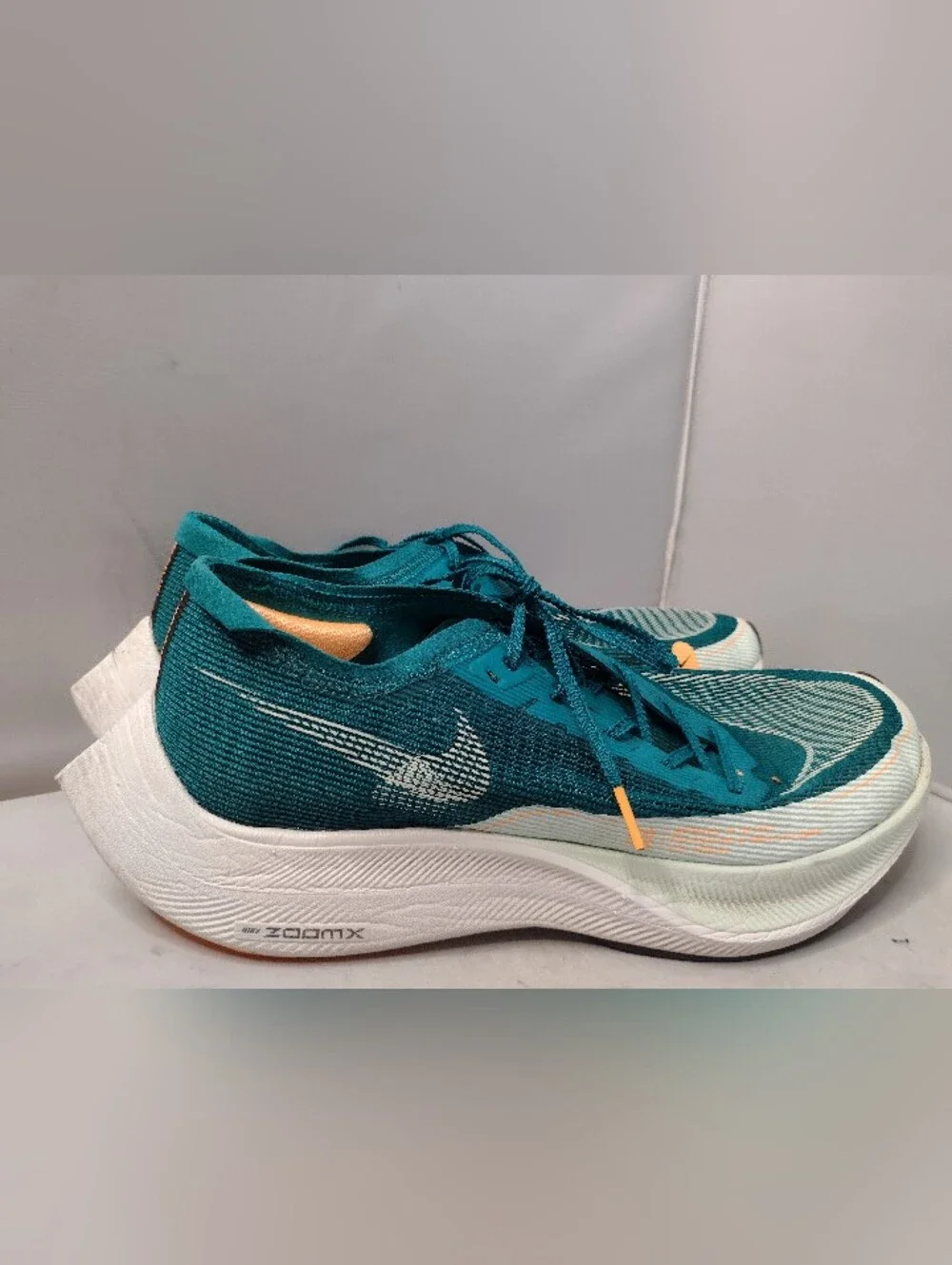 Nike ZoomX Vaporfly Next% 2 Spruce Mens Sneakers Running Shoes 11.5 Turquoise P3